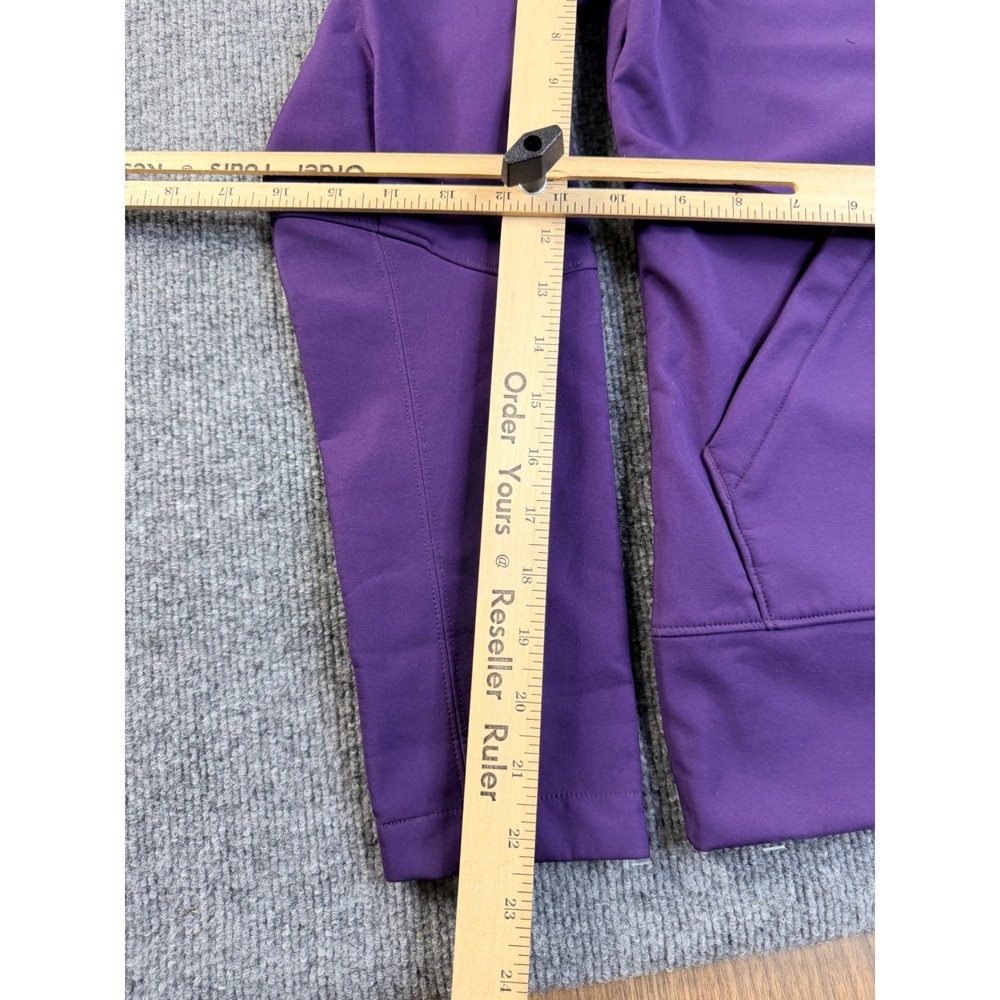 Nike ACG Purple Softshell Hoodie Jacket Womens Small Full Zip Fleece Lined Hikin - Picture 5 of 13